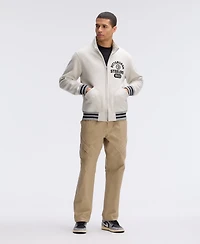 Fanatics Men's Pittsburgh Steelers IconicFleece Full-Zip Classic-Fit Mock-Collar Jacket