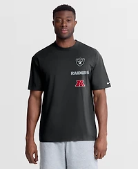 Nike Men's Max90 Las Vegas Raiders Dropped-Shoulder Relaxed-Fit T-Shirt