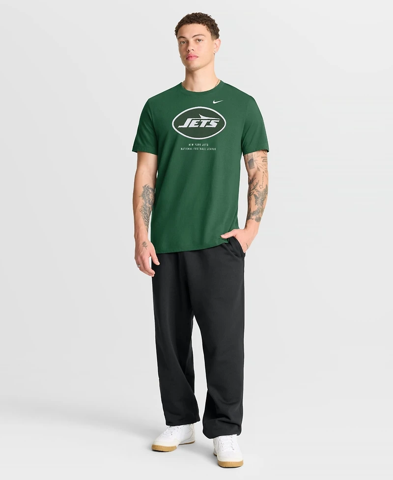 Nike Men's New York Jets Essential Crewneck Short-Sleeve T-Shirt