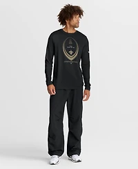 Nike Men's New Orleans Saints Legend Icon Long-Sleeve Regular-Fit Crewneck T-Shirt
