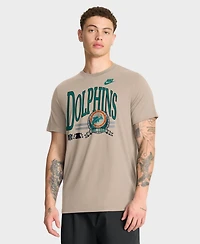 Nike Men's Miami Dolphins Vintage Rewind Tri-Blend T-Shirt