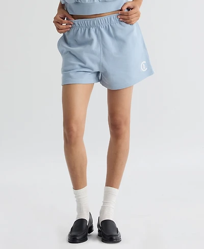 Fanatics Women's Chicago Cubs High-Rise Terry Track Shorts, 3" Inseam