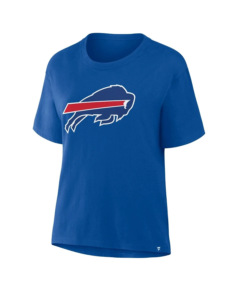 Fanatics Women's Essential Legacy Buffalo Bills Graphic Tee Relaxed-Fit T-Shirt