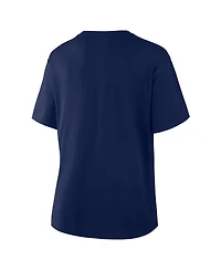 Fanatics Women's Denver Broncos Fade Legacy Relaxed-Fit Crewneck T-Shirt
