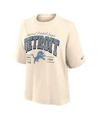 Nike Women's Detroit Lions Vintage Mod Boxy T-Shirt