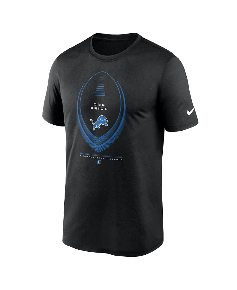 Nike Men's Detroit Lions Legend Icon Screen print graphics T-Shirt