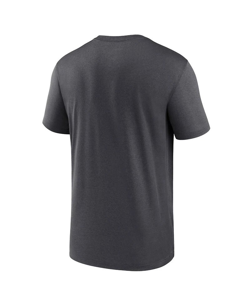 Nike Men's Miami Dolphins Legend Icon Crewneck Screen Print T-Shirt