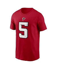 Nike Men's Atlanta Falcons Drake London Name & Number Short-Sleeve Crewneck T-Shirt