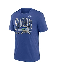 Nike Men's Seattle Seahawks Rewind Tri-Blend Retro T-Shirt