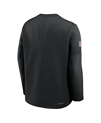 Nike Men's Baltimore Ravens Sideline Coaches Graphic Screen-Printed Tackle-Twill Sweatshirt