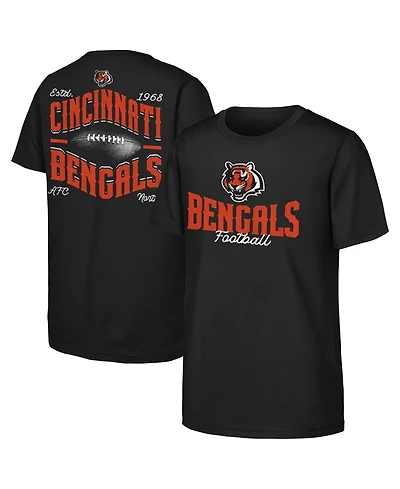 Outerstuff Boys' and Girls' Cincinnati Bengals Top Pick Screen Print Graphics T-Shirt