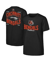 Outerstuff Boys' and Girls' Cincinnati Bengals Top Pick Screen Print Graphics T-Shirt