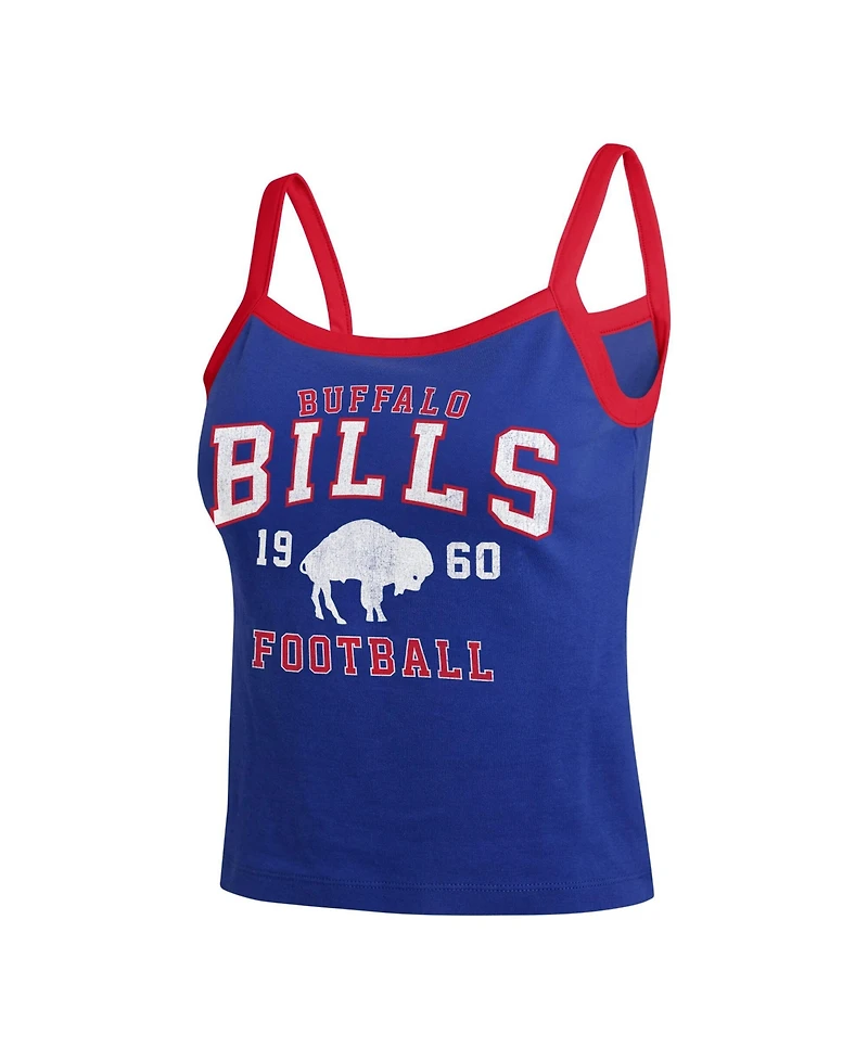 Wear by Erin Andrews Women's Buffalo Bills Color Block Scoop Neck Tank Top