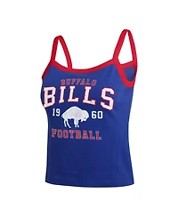 Wear by Erin Andrews Women's Buffalo Bills Color Block Scoop Neck Tank Top