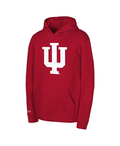 Mitchell & Ness Boys' and Girls' Indiana Hoosiers Throwback Fleece-Lined Hoodie