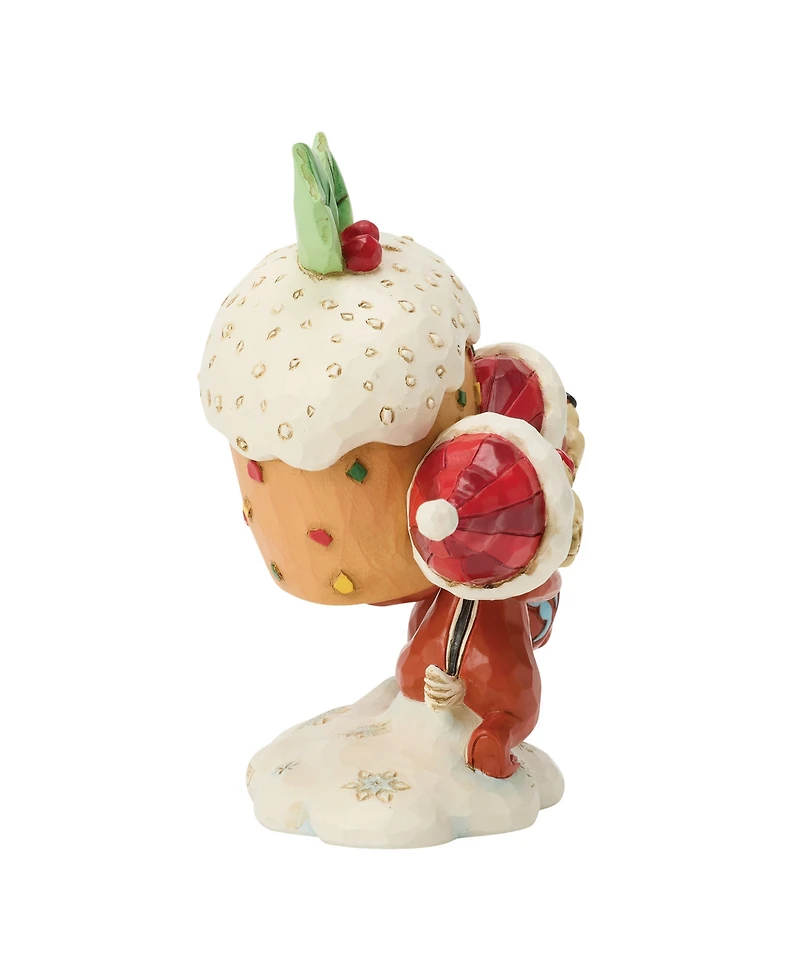 Jim Shore Disney Traditions Chip & Dale Fruit Cake Figurine
