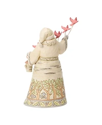 Jim Shore Heartwood Creek Santa with Cardinal Figurine