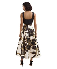 Phase Eight Women's Delie Floral Fit & Flare Wedding Guest Midi Dress