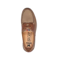 Mephisto Trevis Full-Grain Leather Round-Toe Boat Shoes