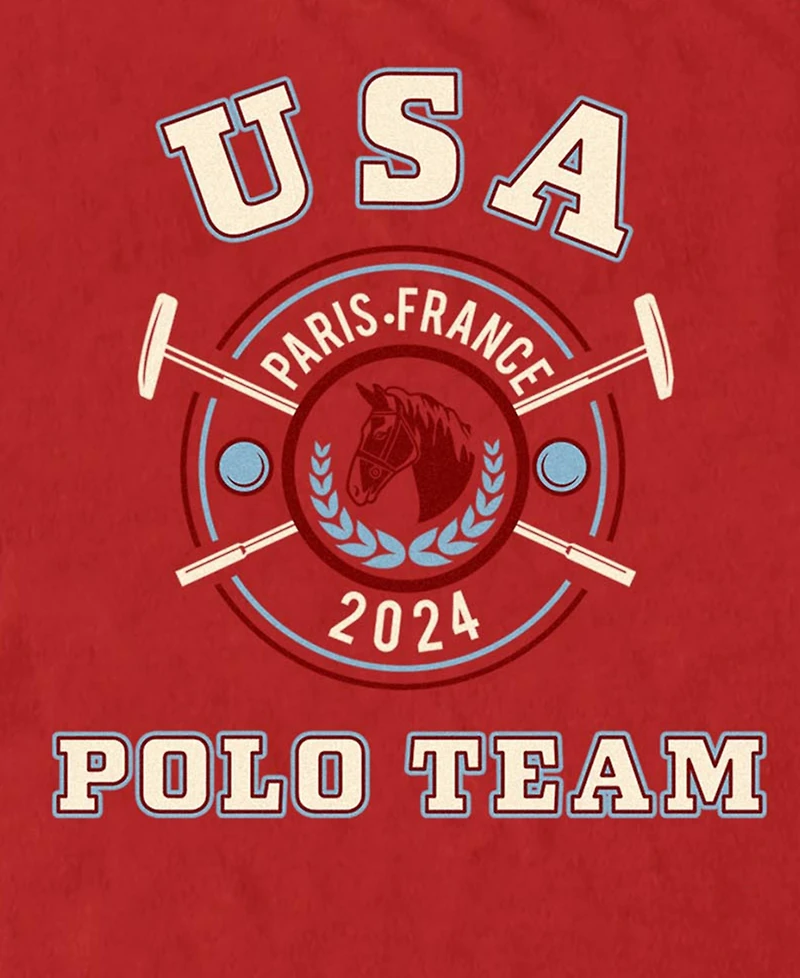 Fifth Sun Men's Polo France Retro Graphic T-Shirt