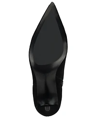 Calvin Klein Women's Austina Pointed Toe Kitten Heel Booties