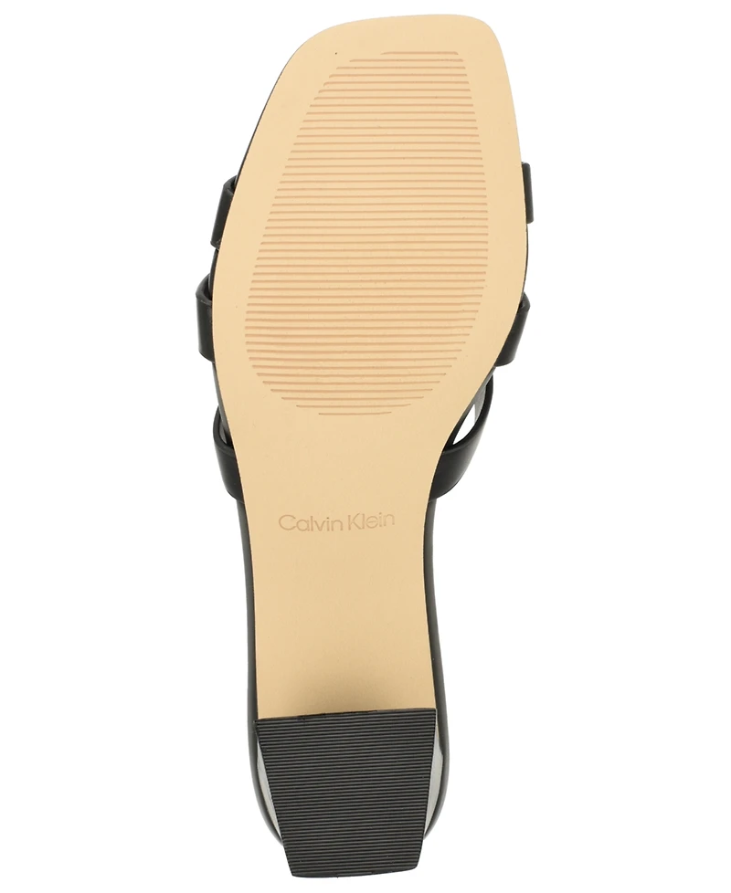 Calvin Klein Women's Adelaide Slip-On Dress Sandals