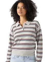 Levi's Women's Long-Sleeve Polo Sweater