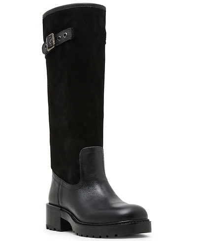 Steve Madden Women's Ramble Lug-Sole Tall Riding Boots