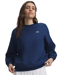 Under Armour Women's Rival Fleece Oversized Crewneck Sweatshirt