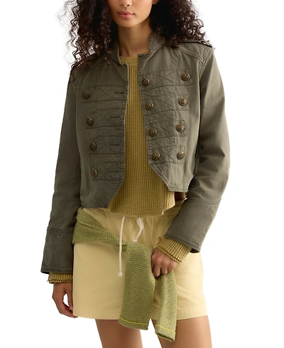 Free People Women's Ryland Band Military Jacket