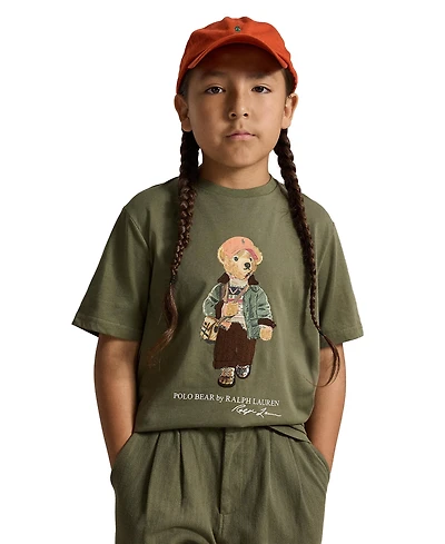 Polo Ralph Lauren Boys' 8-20 Bear Cotton Jersey T-Shirt