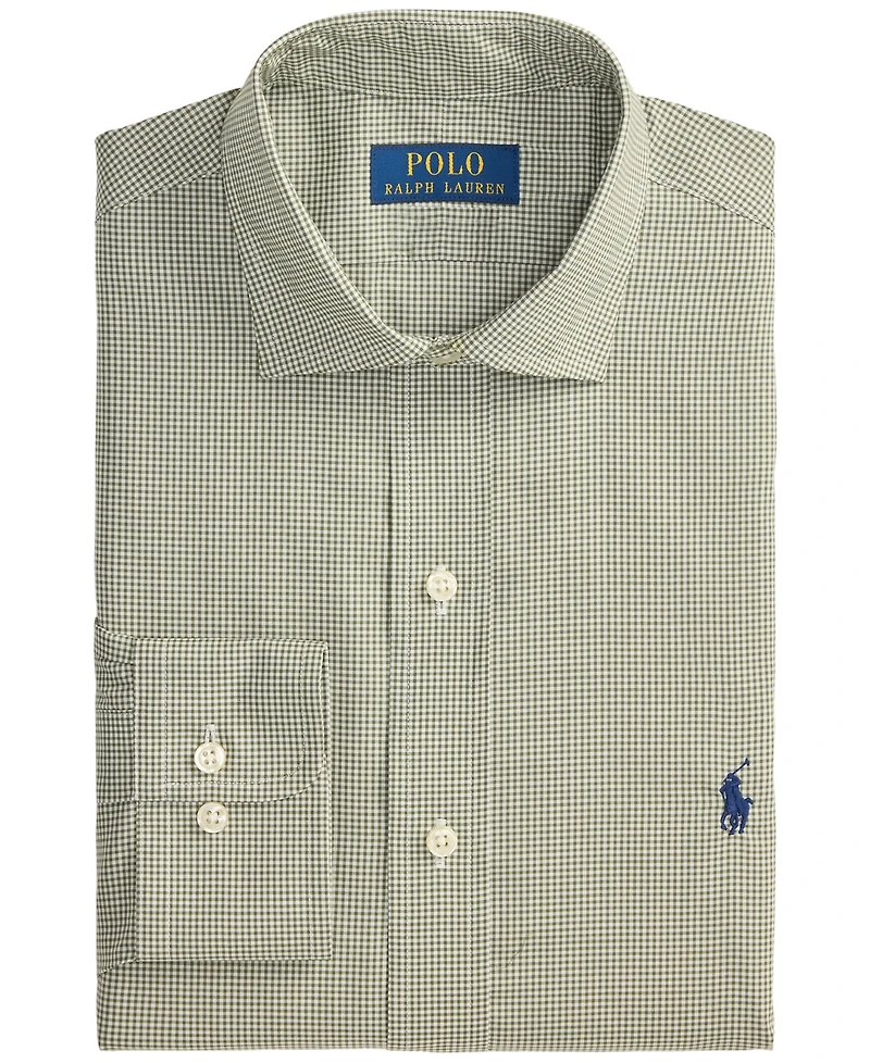Polo Ralph Lauren Men's Checked Poplin Dress Shirt