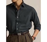 Polo Ralph Lauren Men's Classic Fit Long-Sleeve Cotton-Blend Twill Shirt