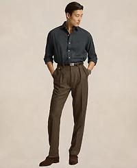 Polo Ralph Lauren Men's Classic Fit Long-Sleeve Cotton-Blend Twill Shirt