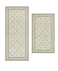 Laura Ashley Barrington Floral 2-Piece Rug Set