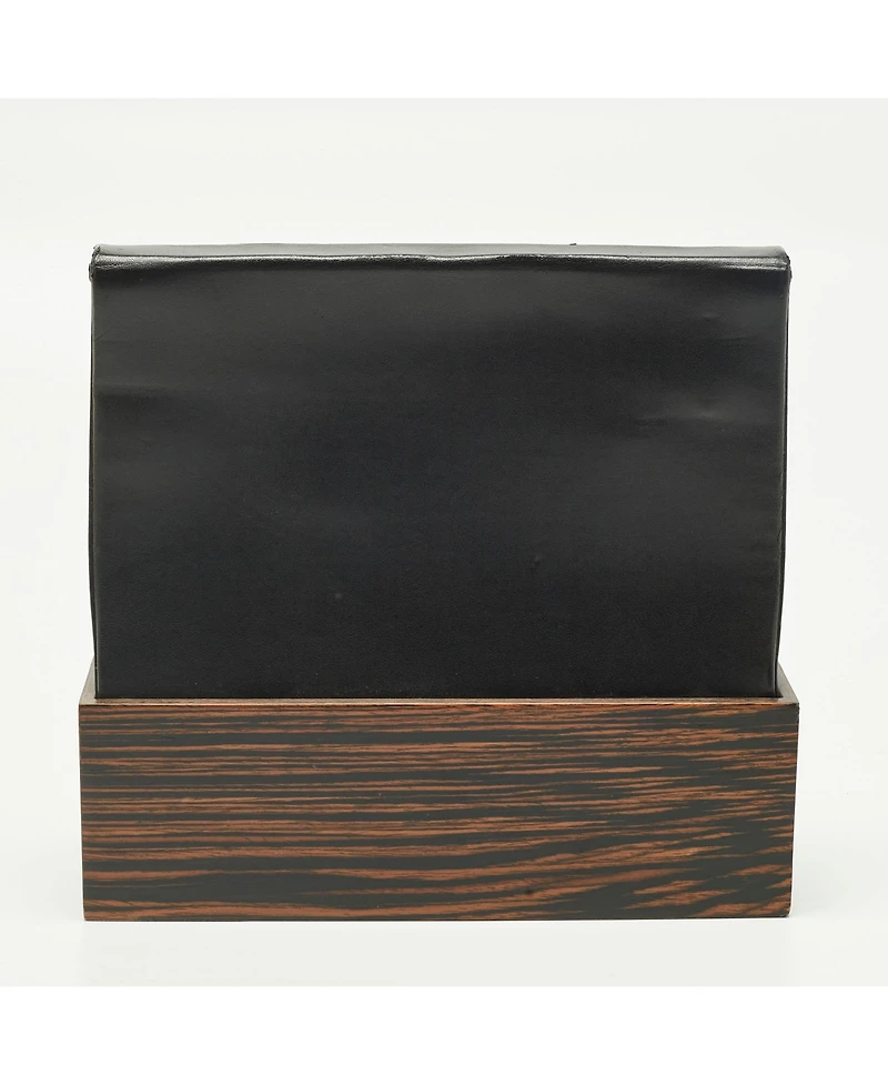 Pre-Owned Stella McCartney Women's Faux Leather and Wood-Effect Box Clutch