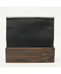 Pre-Owned Stella McCartney Women's Faux Leather and Wood-Effect Box Clutch