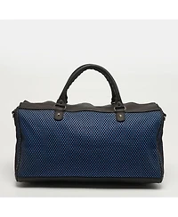 Pre-Owned Balenciaga Women's Mesh and Leather Squash Duffel Bag