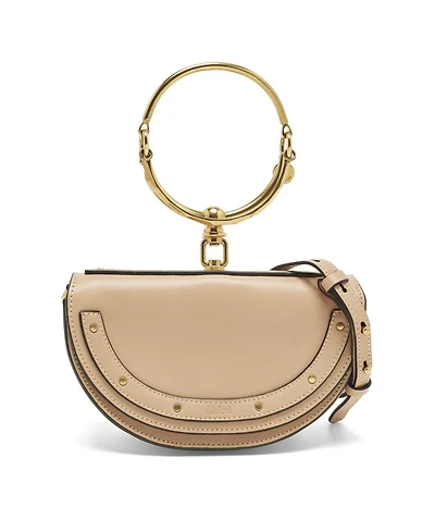 Pre-Owned Chloe Women's Nile Bracelet Small Leather Crossbody Bag