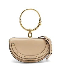 Pre-Owned Chloe Women's Nile Bracelet Small Leather Crossbody Bag
