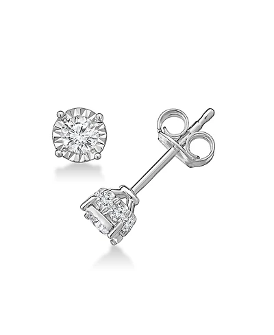 TruMiracle Diamond Stud Earrings (5/8 ct. t.w.) 10k White or Yellow Gold