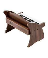 Sugift 25-Key Wooden Dual-Power Digital Piano Keyboard, Ages 2+