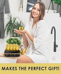 Lovery 24K Gold Bath Bombs - 25 Piece Lavender Spa Bubble Bombs Gift Set