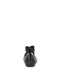 Jessica Simpson Women's Mandalaye Elastic Criss-Cross Ankle Strap Ballet Flats