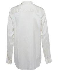Stella McCartney Women's Striped Long-Sleeve Silk Shirt
