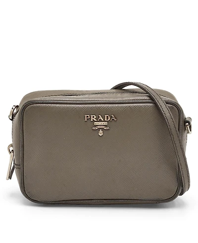Pre-Owned Prada Women's Saffiano Leather Camera Crossbody Bag