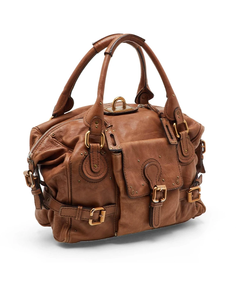 Pre-Owned Chloe Women's Paddington Medium Leather Satchel