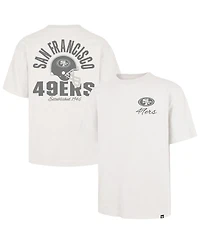 '47 Brand Men's Off White San Francisco 49ers Photon Dust Foundation T-Shirt
