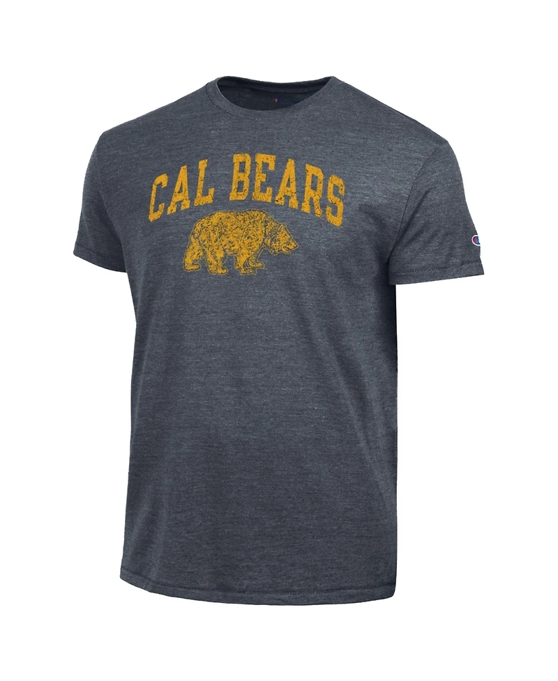 Champion Men's Navy Cal Bears Triumph Tri-Blend T-Shirt