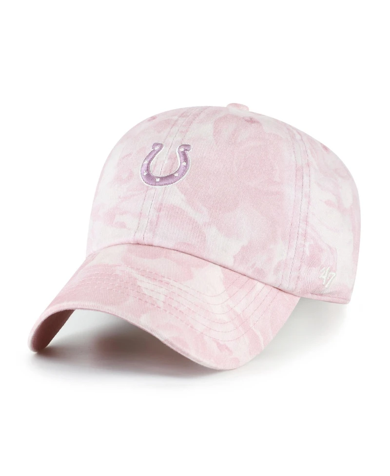 '47 Brand Women's Pink Indianapolis Colts Gardenia Clean Up Adjustable Hat